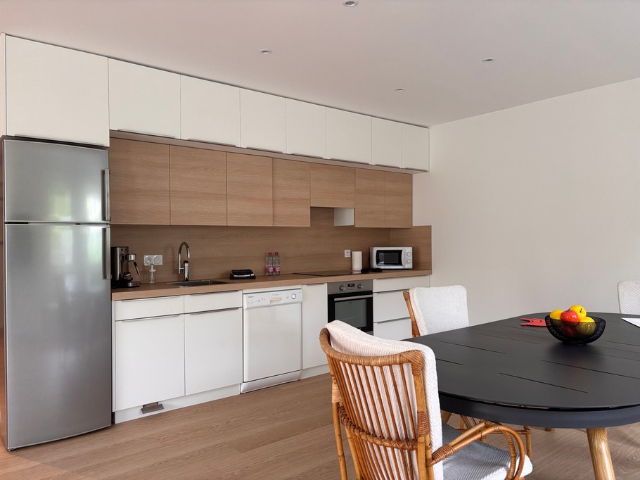 Cuisine - Appartement les Marguerites - Contrexéville, Vosges