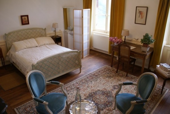 Chambre d'hôtes - Abbaye Autrey - Chambre Roséa