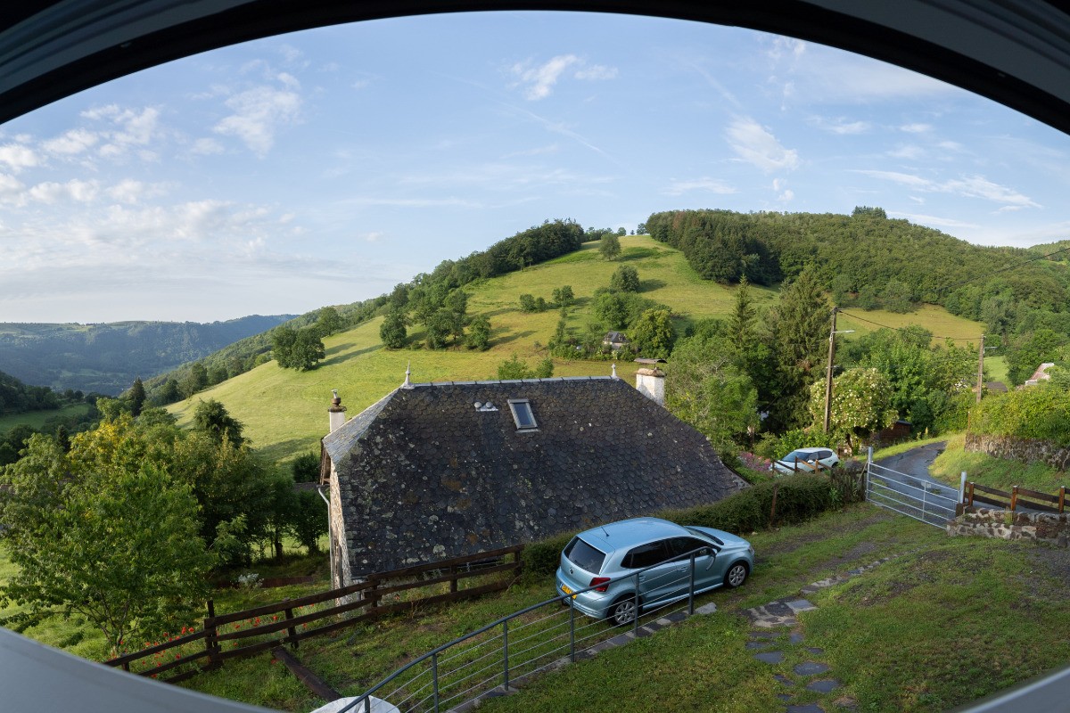 Vue panoramique depuis les chambres