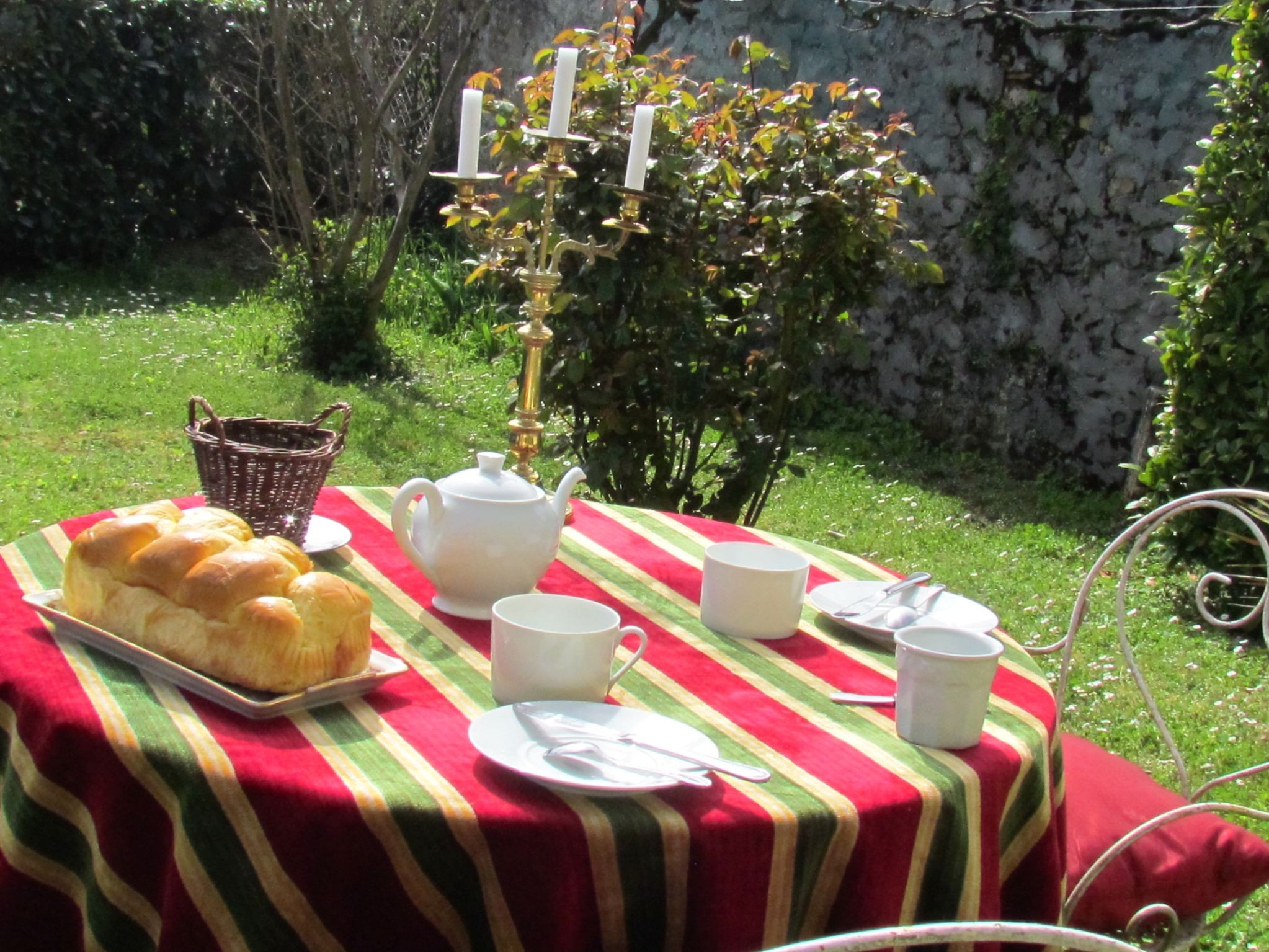 La table du petit déjeuner