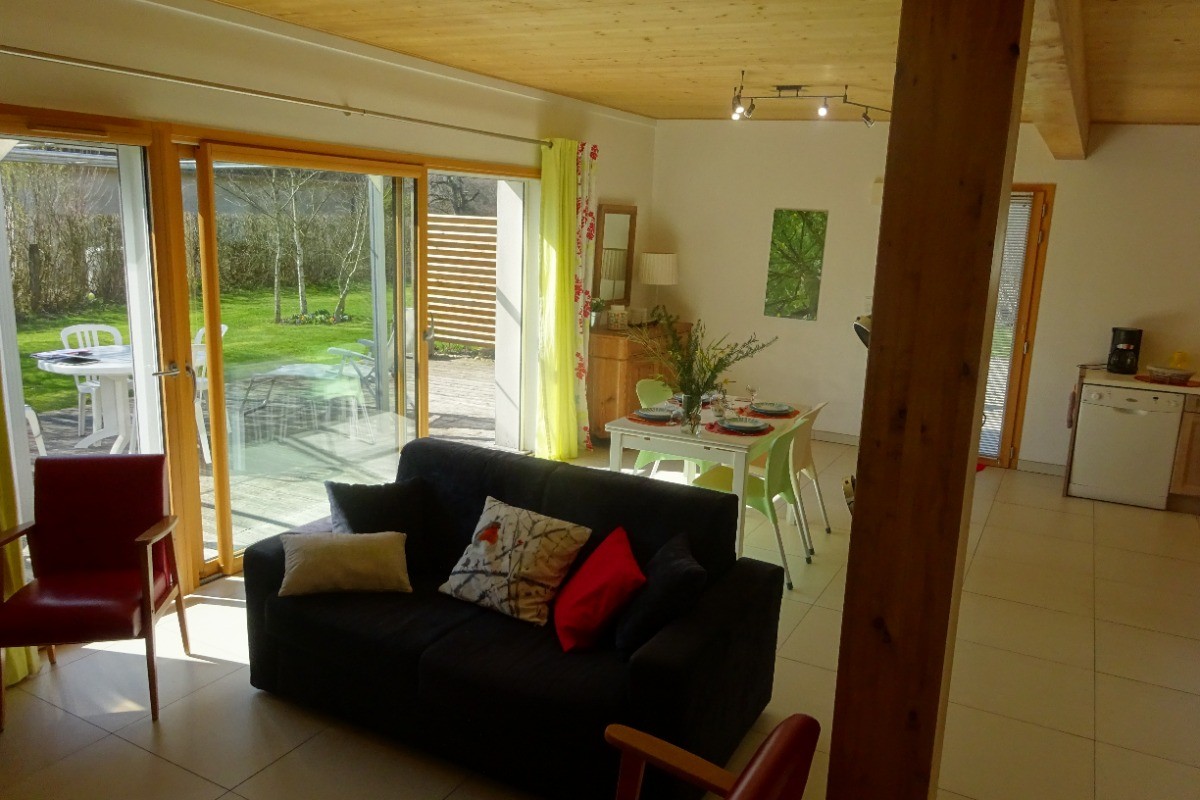 Gîte Jura - pièce à vivre