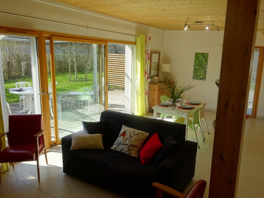 Gîte Jura - pièce à vivre