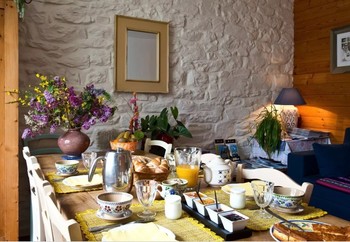 Table de petit déjeuner