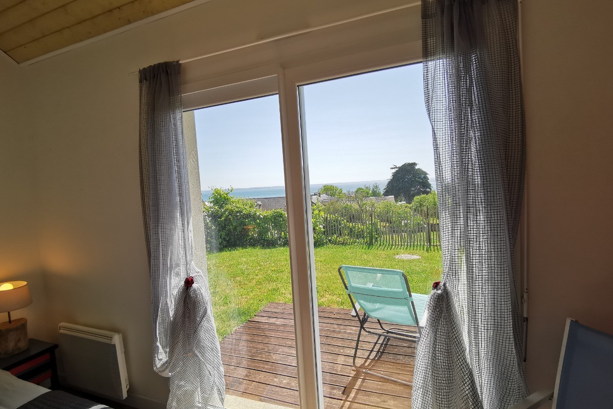 Accès terrasse depuis la chambre