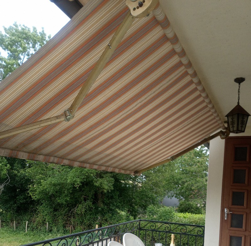 salon de jardin sur la terrasse