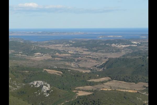 Vue sur mer Paysage des Corbières