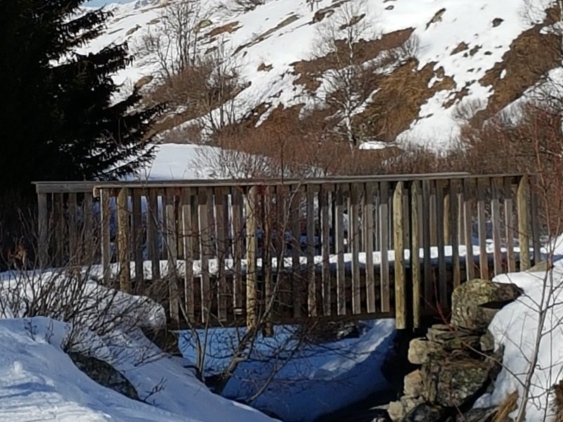 En route vers le fond de la vallée