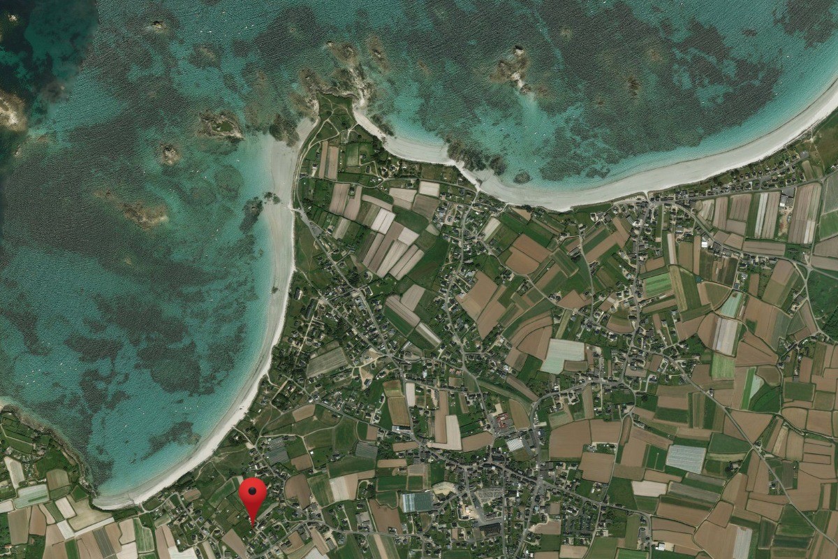 Vue satellite emplacement maison