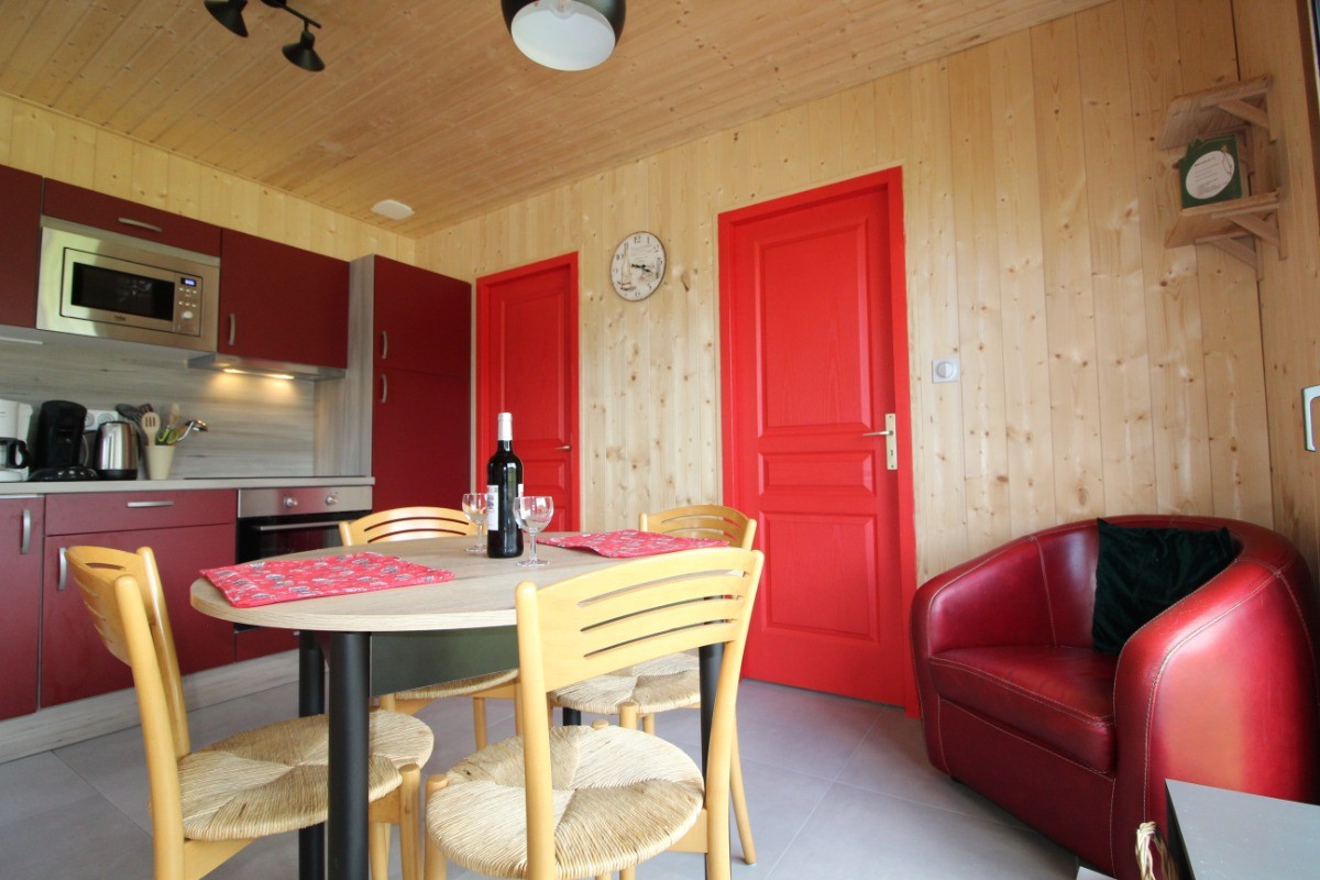 Chalet Coccinelle - Coin salon / séjour