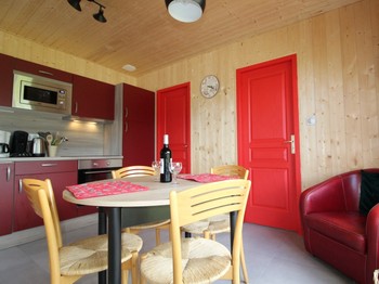 Chalet Coccinelle - Coin salon / séjour