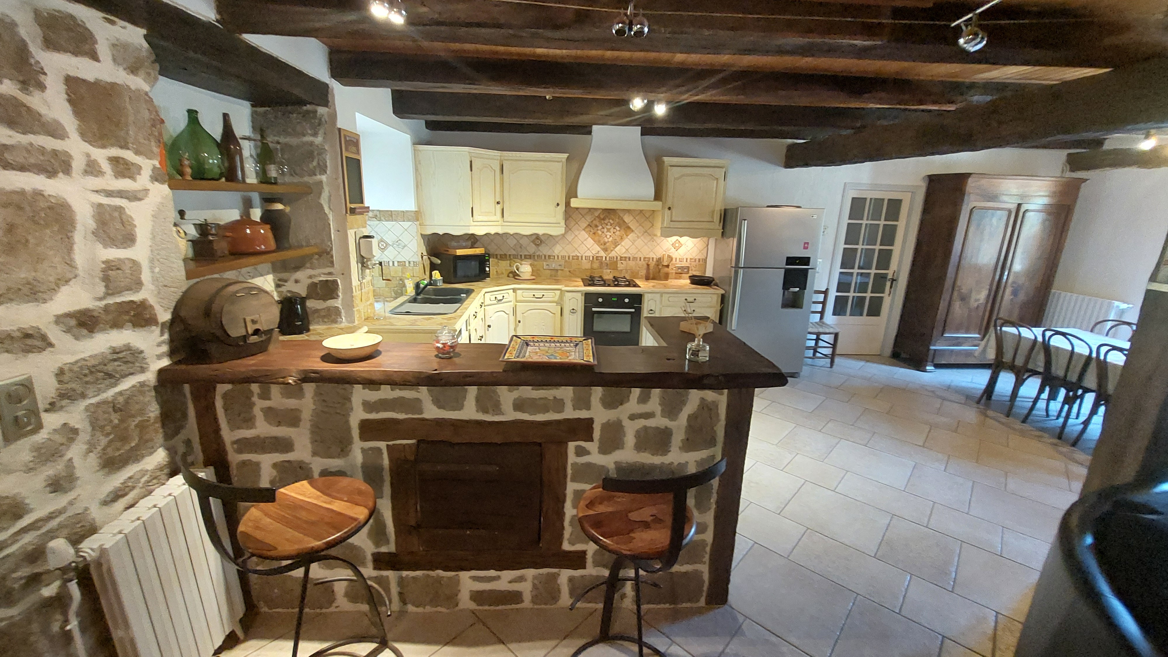 Kitchen bar plan
