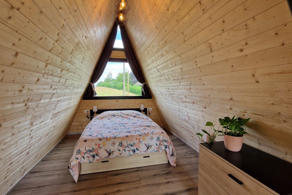 Chalet Chevreuil - Chambre sur la mezzanine