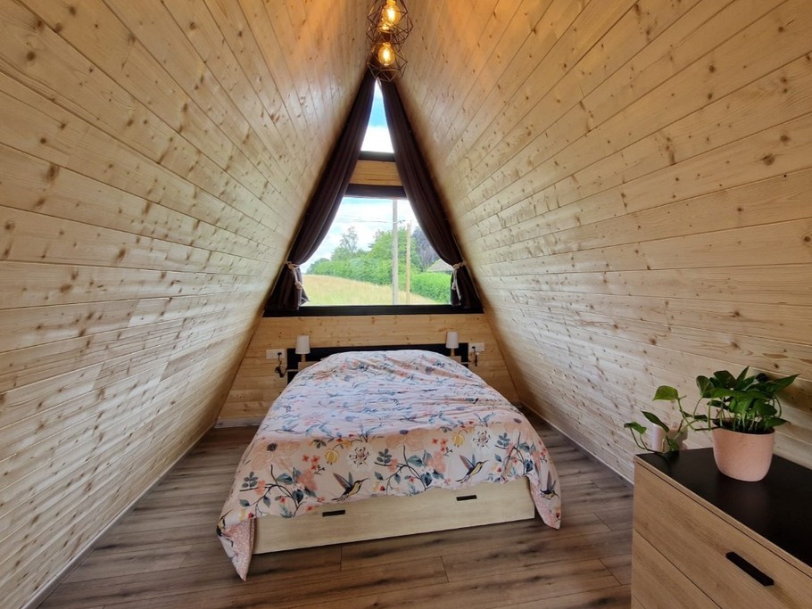 Chalet Chevreuil - Chambre sur la mezzanine