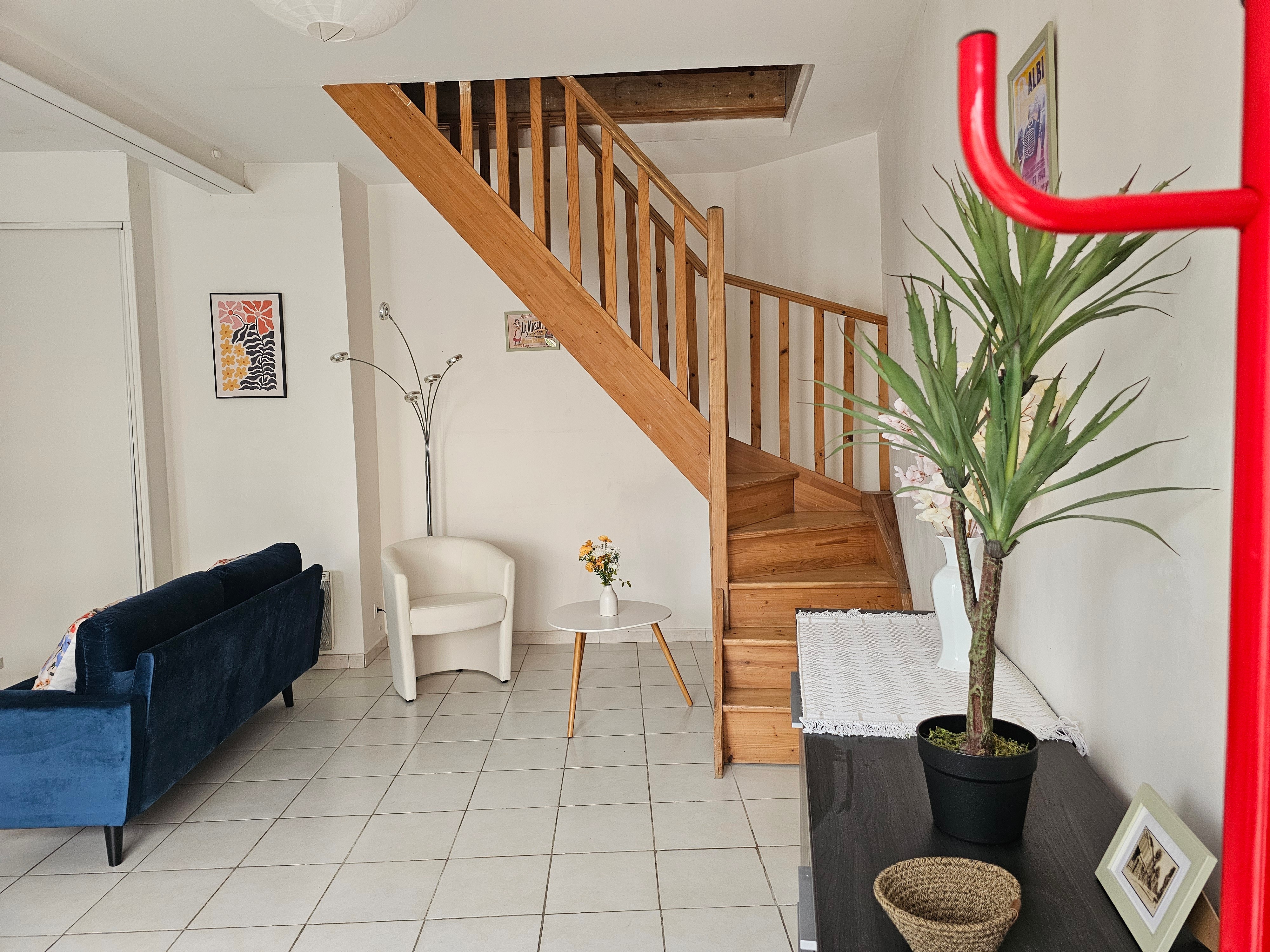 Gîte la Passerelle - Albi dans le Tarn en Occitanie - Salon