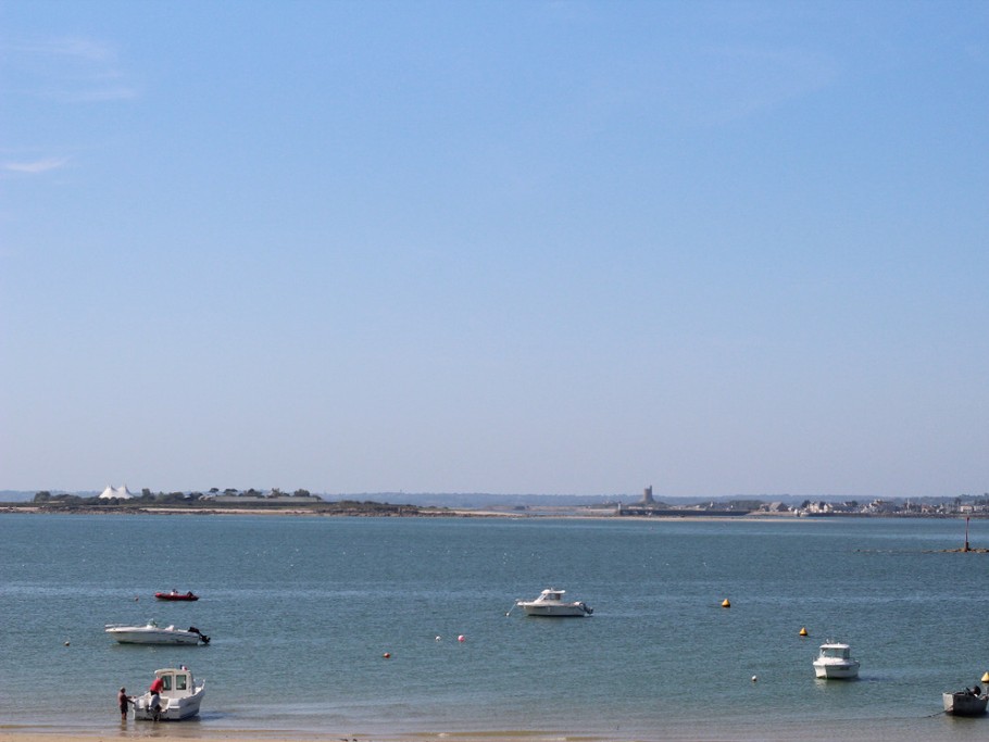 Plage de Jonville (vue St Vaast)
