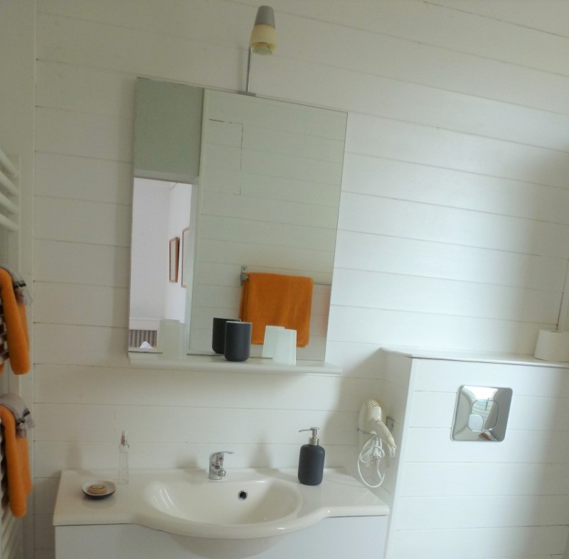 Salle d'eau de la chambre Les Oyats