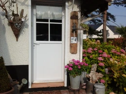 L'entrée de notre maison.