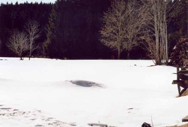 Gîte "Les Terrasses" en hiver