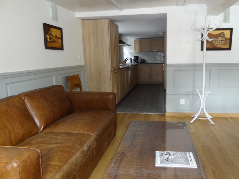 Cuisine ouverte sur séjour