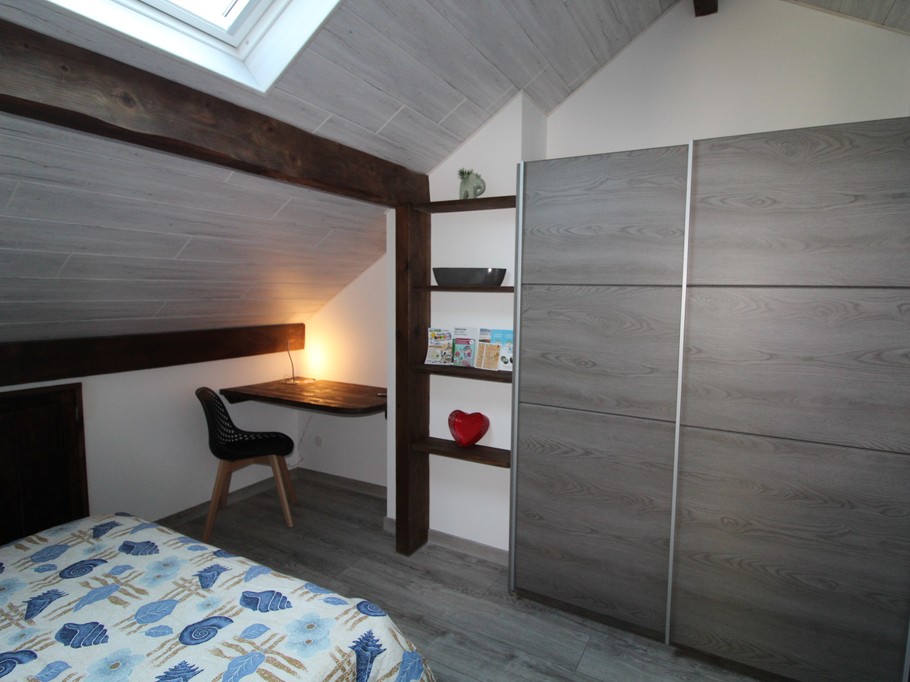 Chambre - Espace bureau - Gîte La Clé du Champ