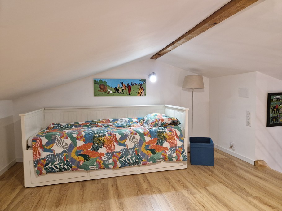 Mezzanine avec espace pour les enfants - Gite des Vignes