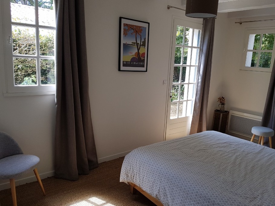 Chambre double rez de chaussée