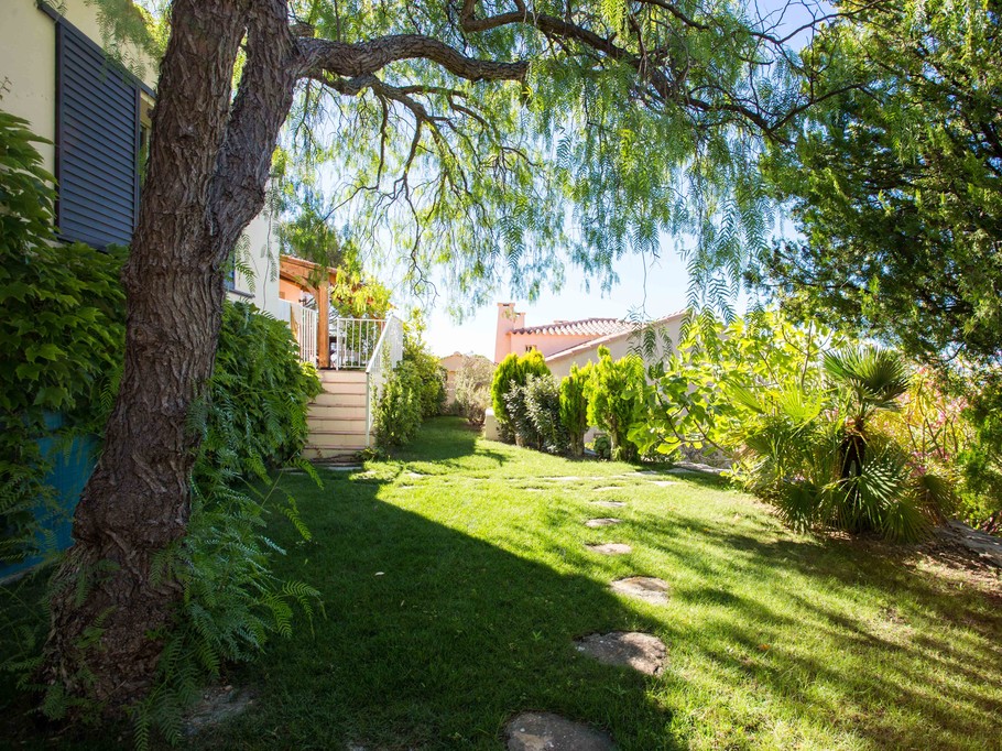Jardinet et accès terrasse