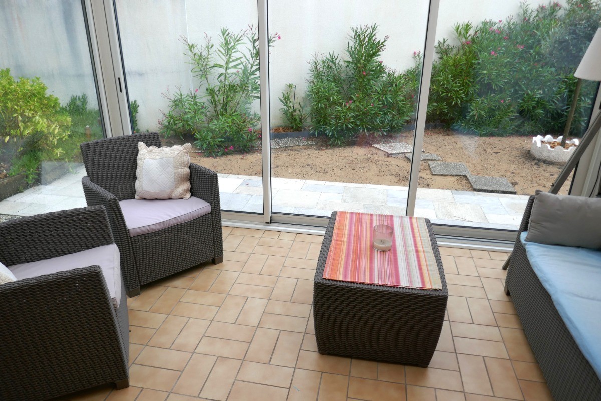 Espace détente véranda