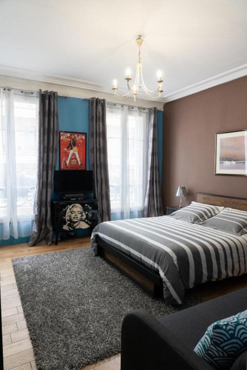 Chambre terre et Azur