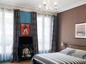 Chambre terre et Azur