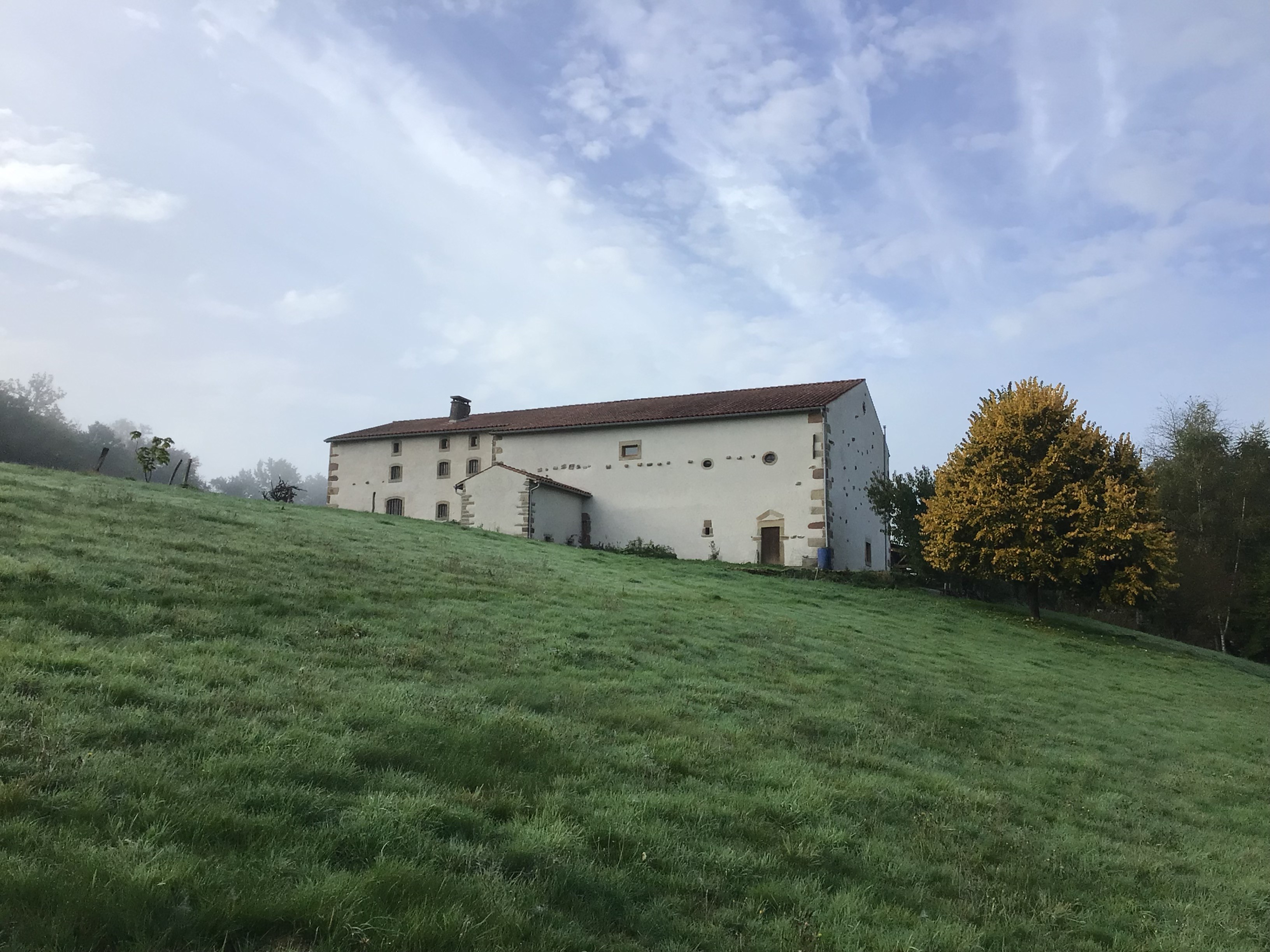 Vue de la Route - Gite de la Cabiole