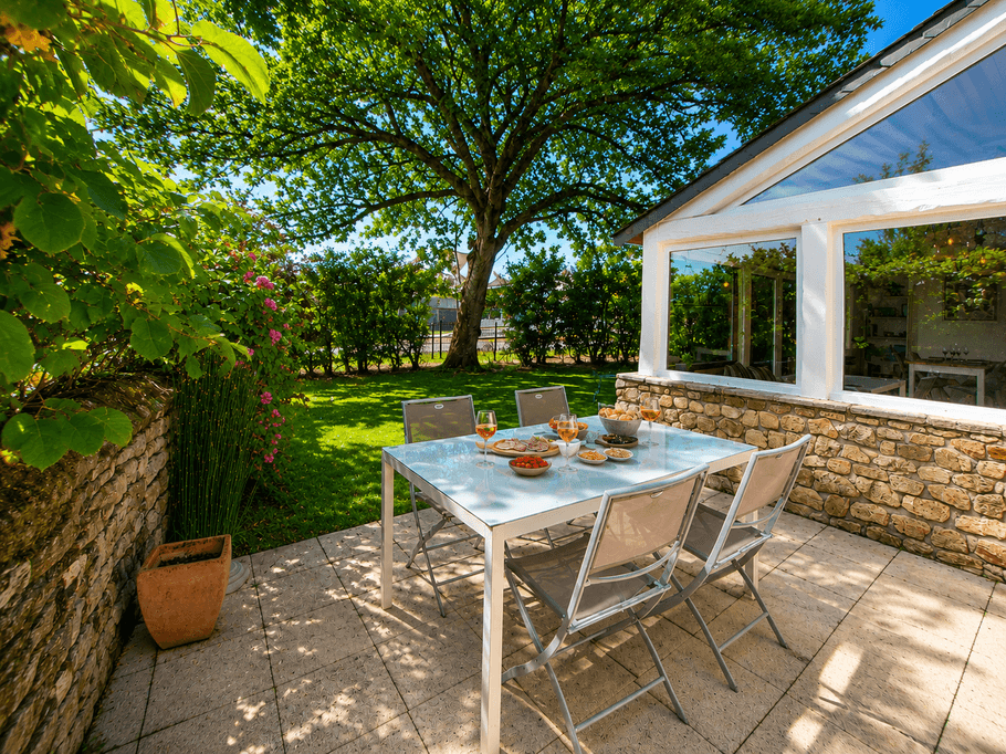 terrace near the kitchen