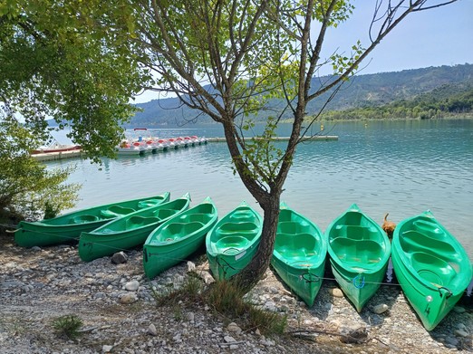 Base nautique sur le Lac de Sainte-Croix du Verdon