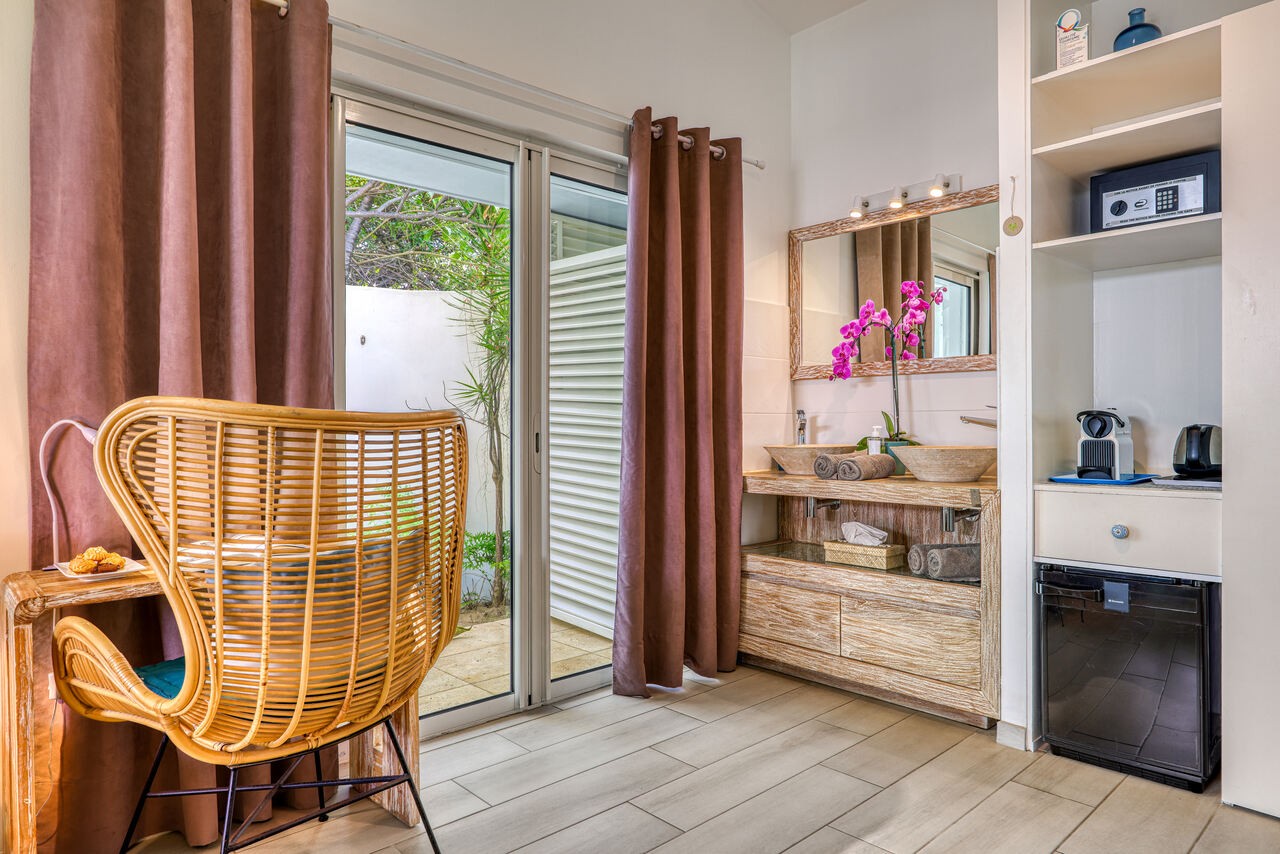 Doubles vasques Chambre Badamier