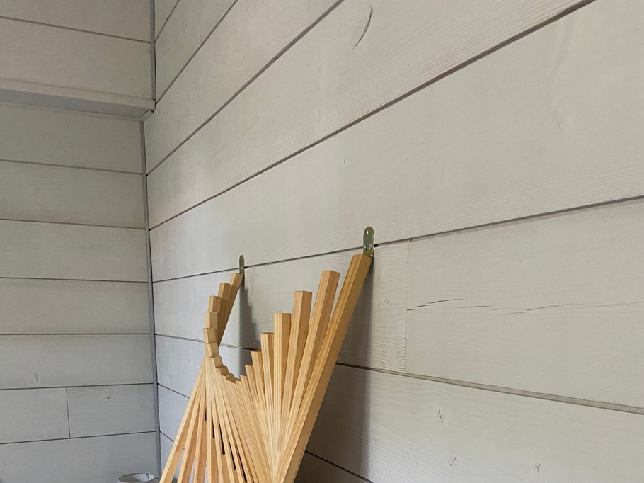 unfolded wall desk