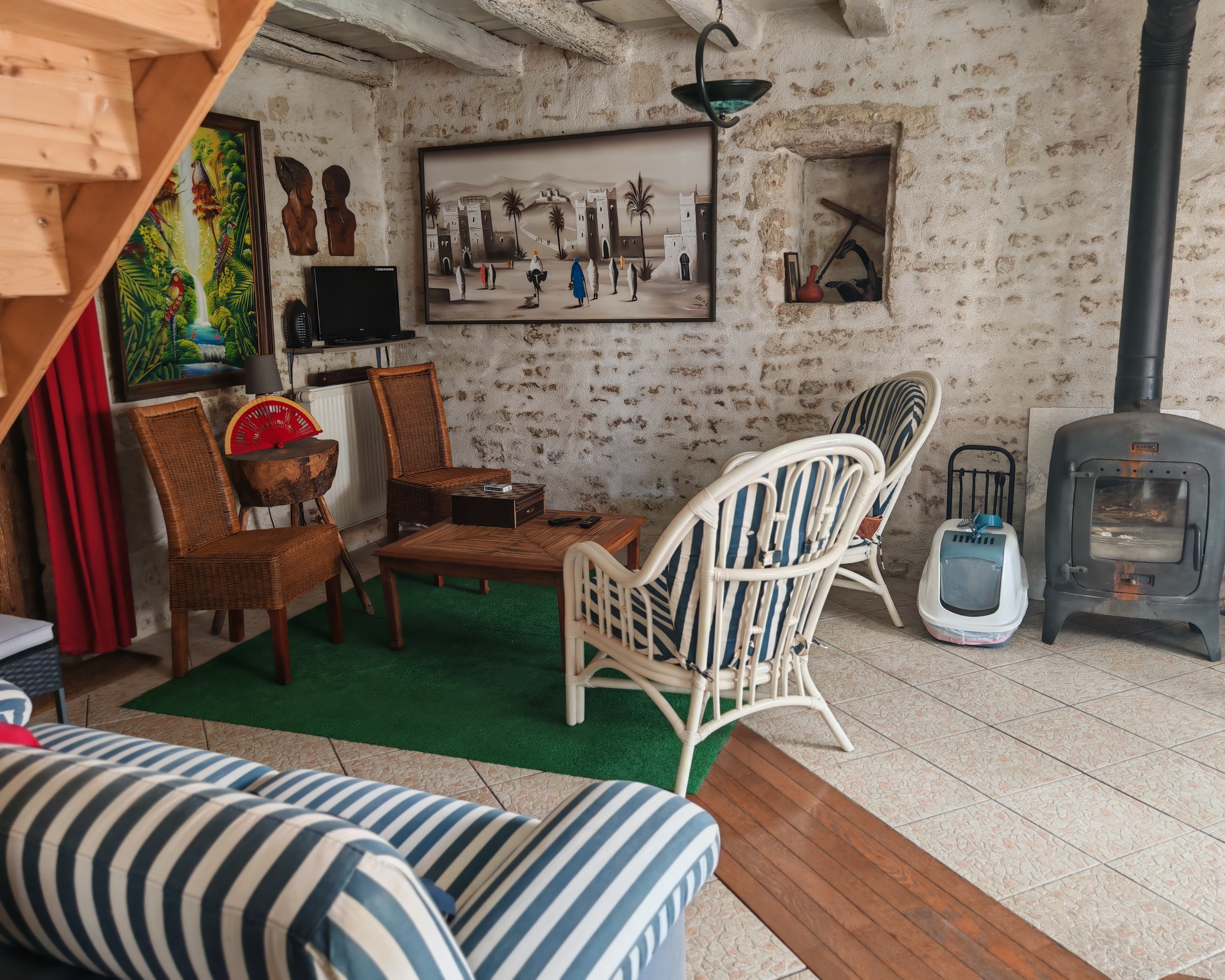 Salon pour collation