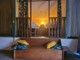 Le Goaster, Ferme de Kerloury, Gîte Tulipe, 2-4 personnes, les 2 lits de 80