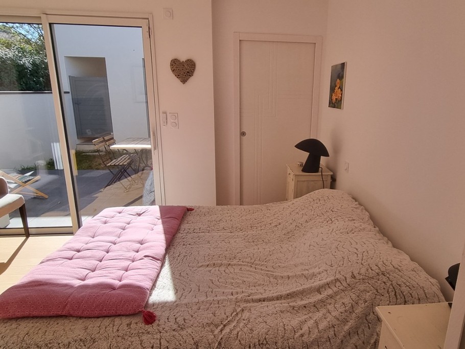 Chambre séparée, couchage 160x200 + SDE WC indépendants