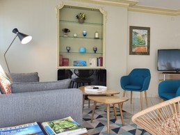 MARRELEC, location, Clévacances, Paimpol, proximité port et commerces, la grande pièce de vie avec espace salon