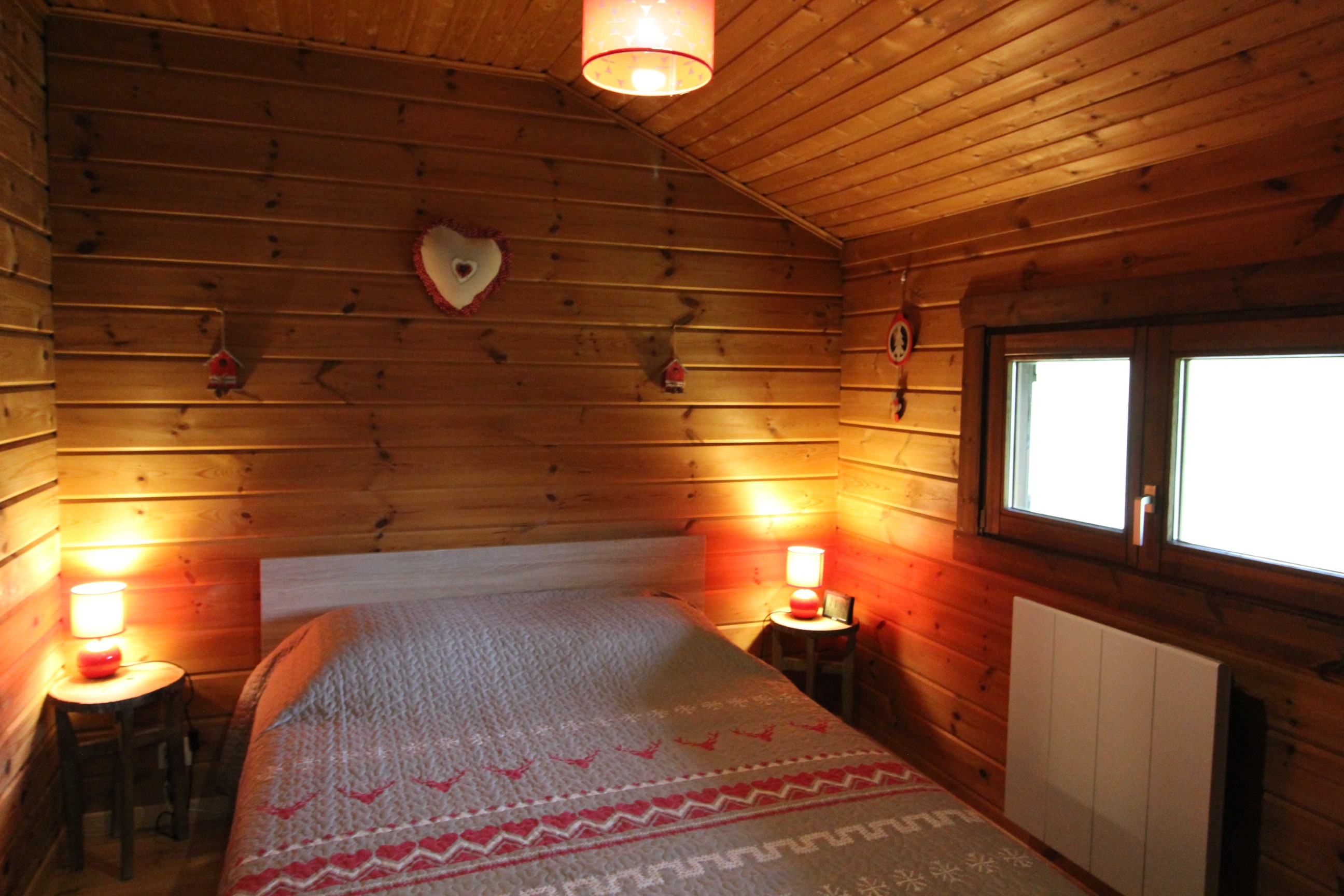 Chambre 1 étage - Chalet Le Ménil