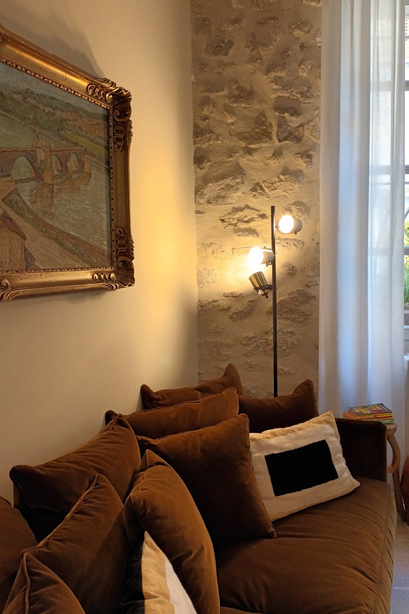 Salon détente dédié aux hôtes