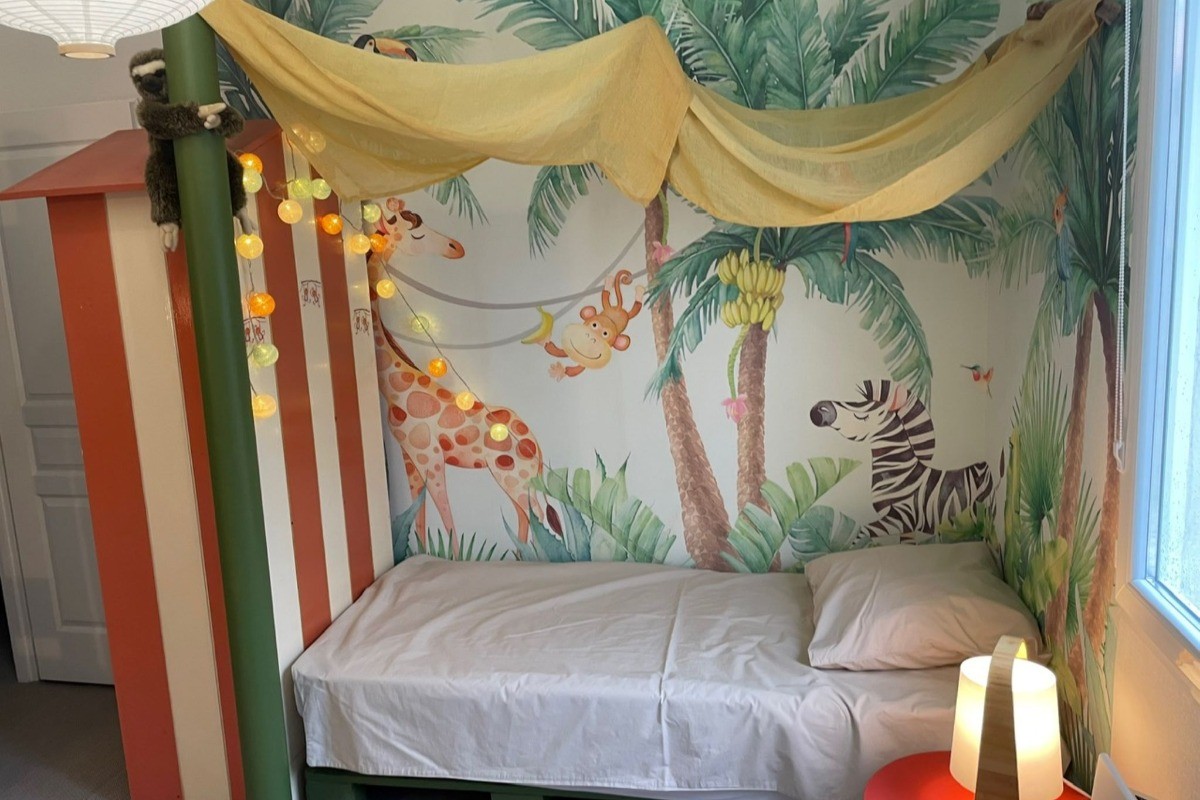 Maison de Jeannot Lapin à Vaux sur mer-La chambre enfants