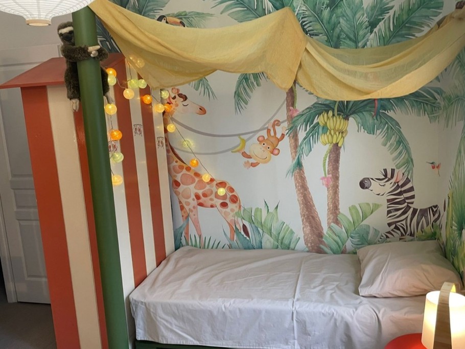 Maison de Jeannot Lapin à Vaux sur mer-La chambre enfants