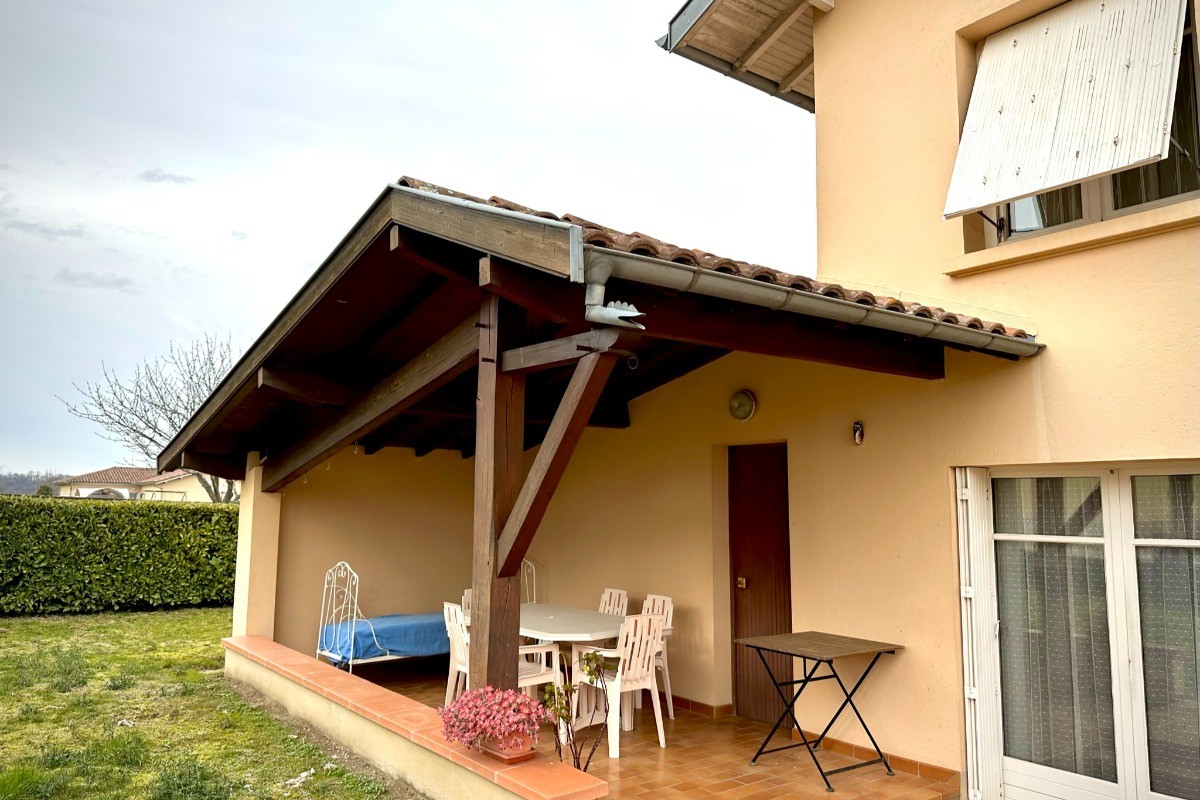 Terrasse couverte
