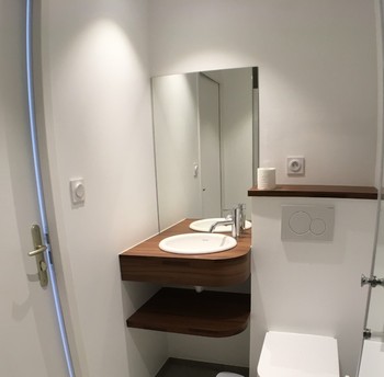 Résidence de la Carquois Fréhel gîte n°13 salle d'eau rez de chaussée