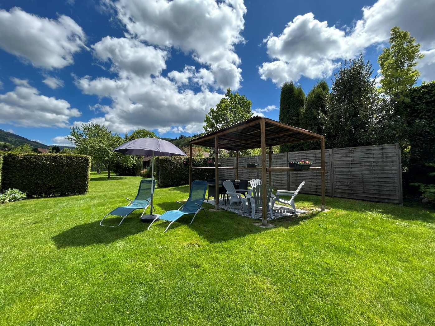Jardin - Bed and breakfast in the heart of the Vosges mountains
