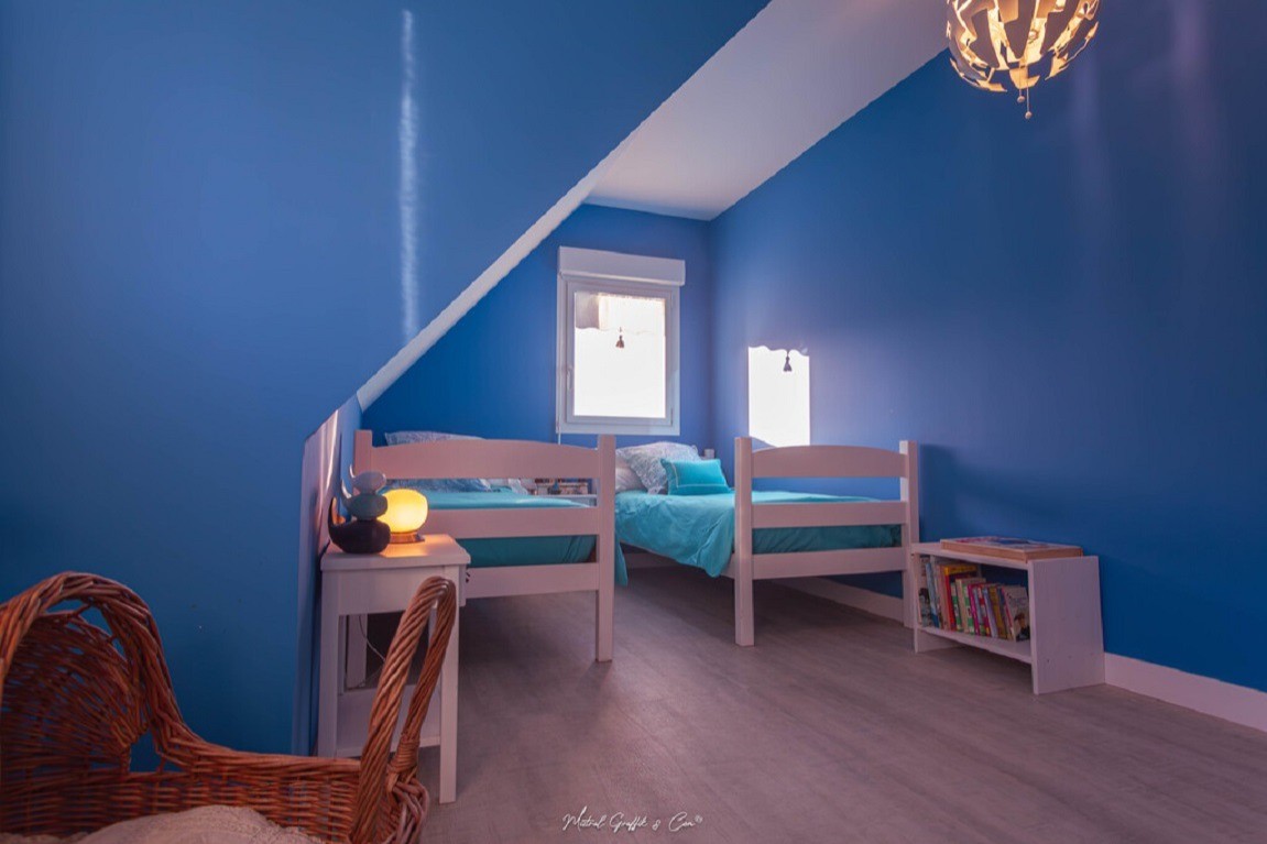 Chambre bleue