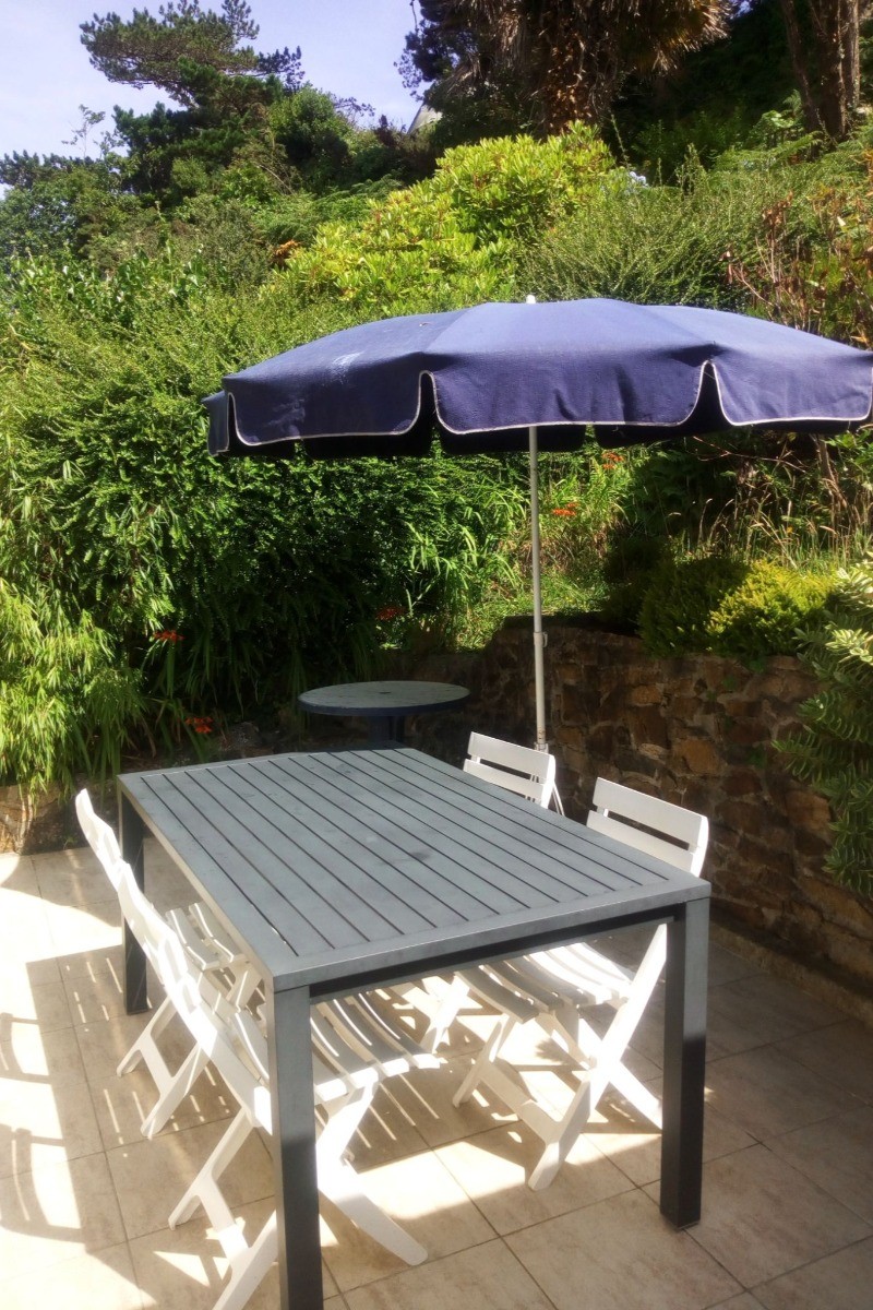 La terrasse.
