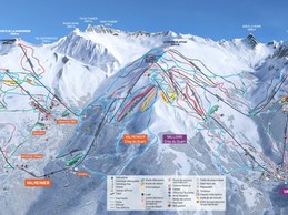 plan domaine skiable