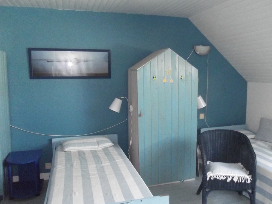 Chambre côté 2 lits